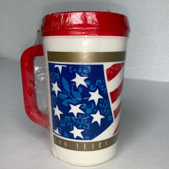 Sealed Authentic Collectible 1996 Atlanta Olympics 100 years of games travel mug - Picture 2 of 6